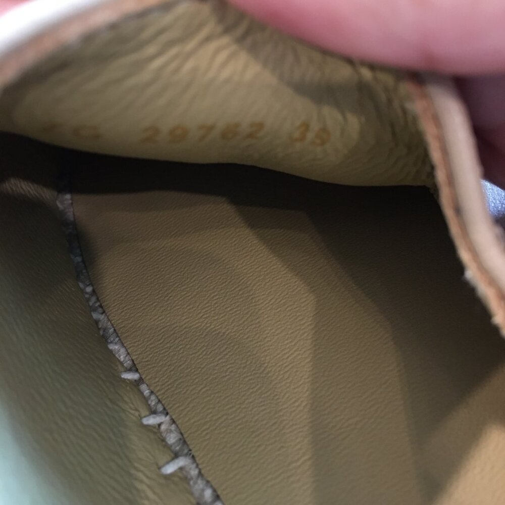 Chanel Beige/Black Lambskin Espadrilles - Picture 8 of 8